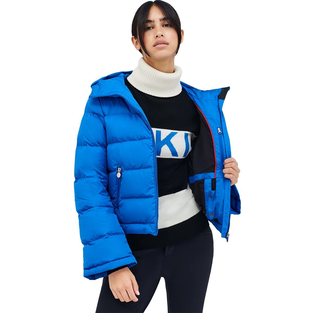 Perfect Moment Women's Polar Flare Jacket in Black - Size: XL