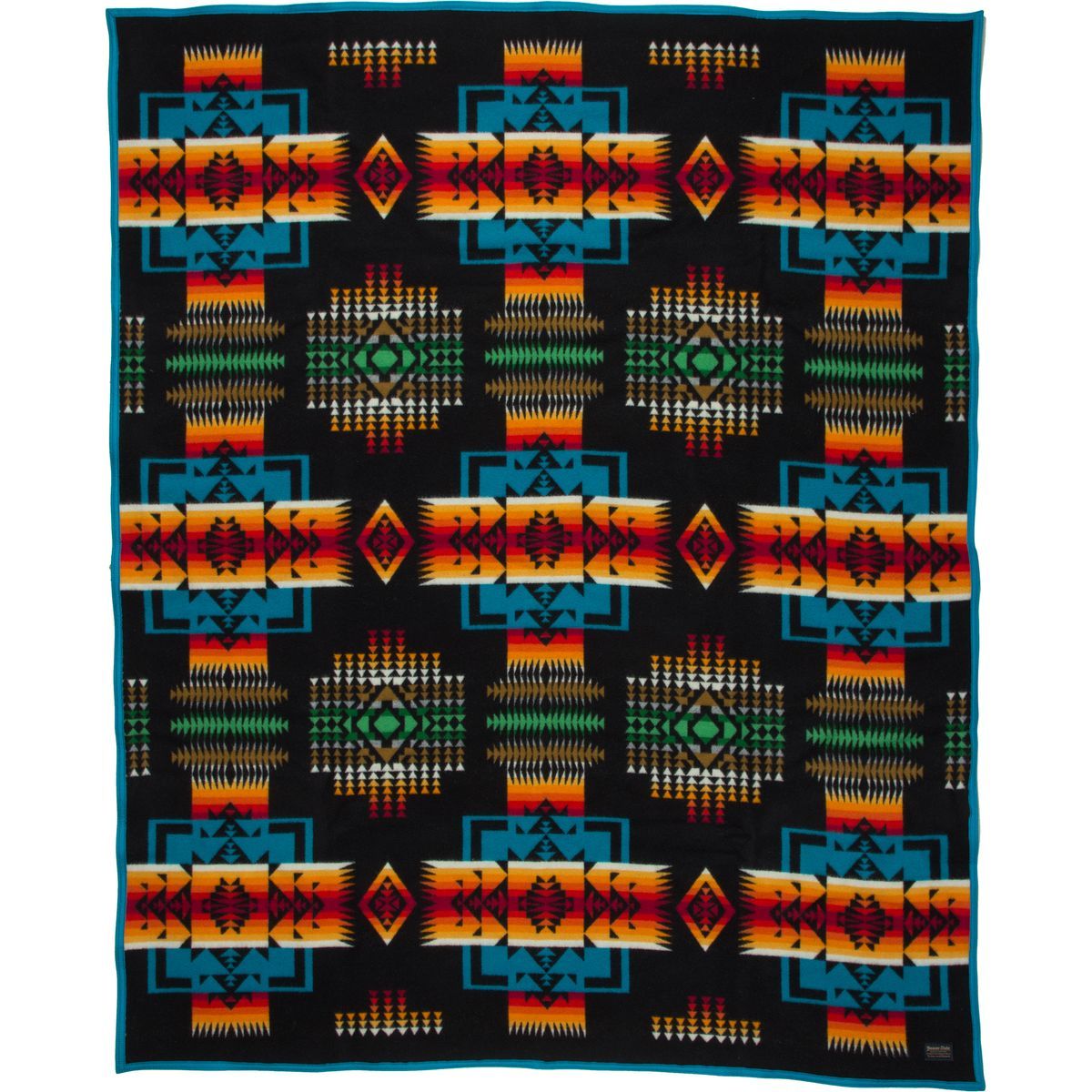 Pendleton Chief Joseph Blanket in Black - Size: Shawl