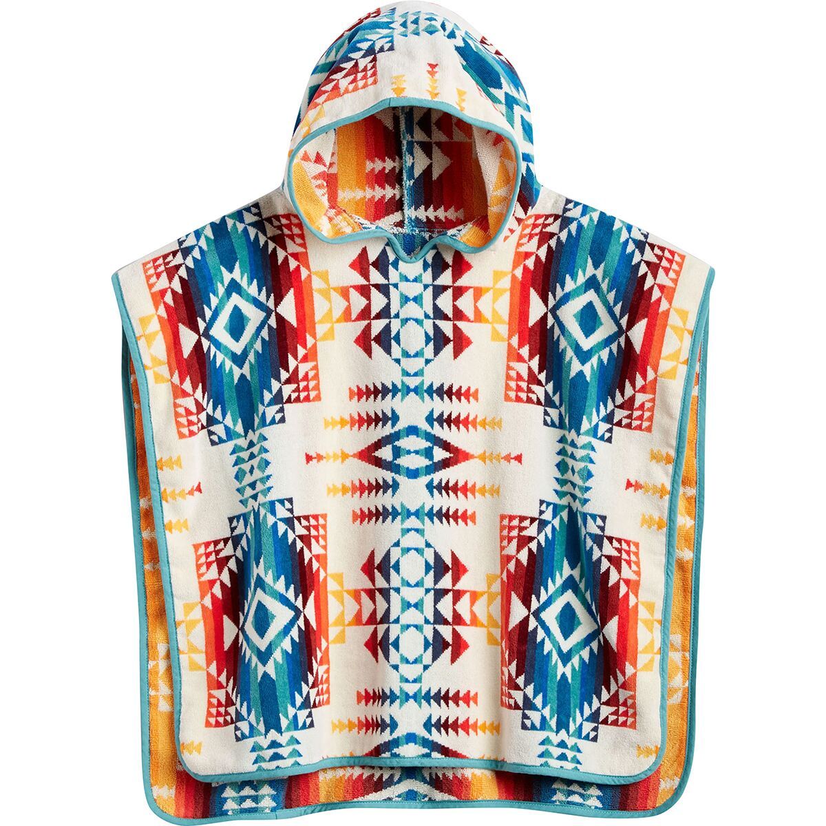 Pendleton Jaquard Hooded Towel - Kids' in Harding Black