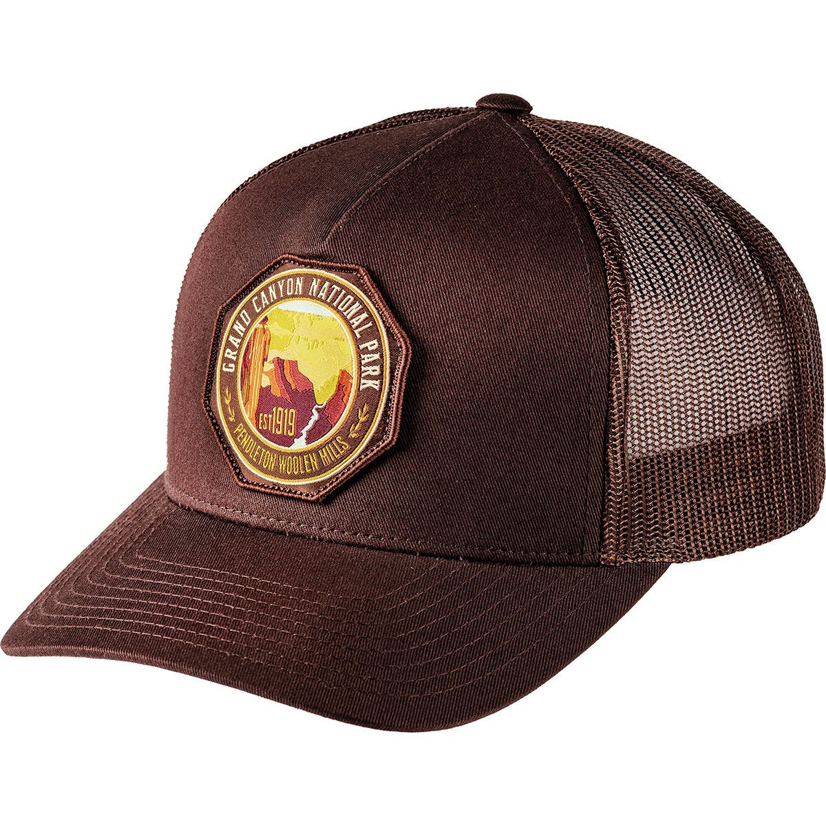Pendleton National Park Trucker Hat in Brown