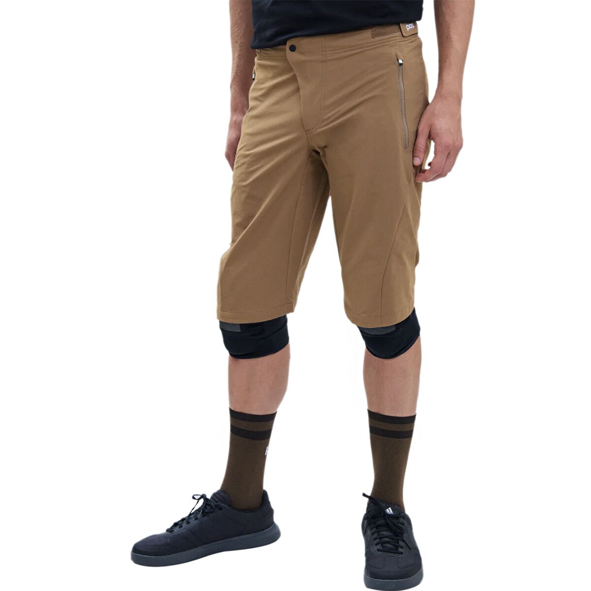 POC POC Men's Essential Enduro Short in Jasper Brown - Size: XS - $41.98 at Steep and Cheap