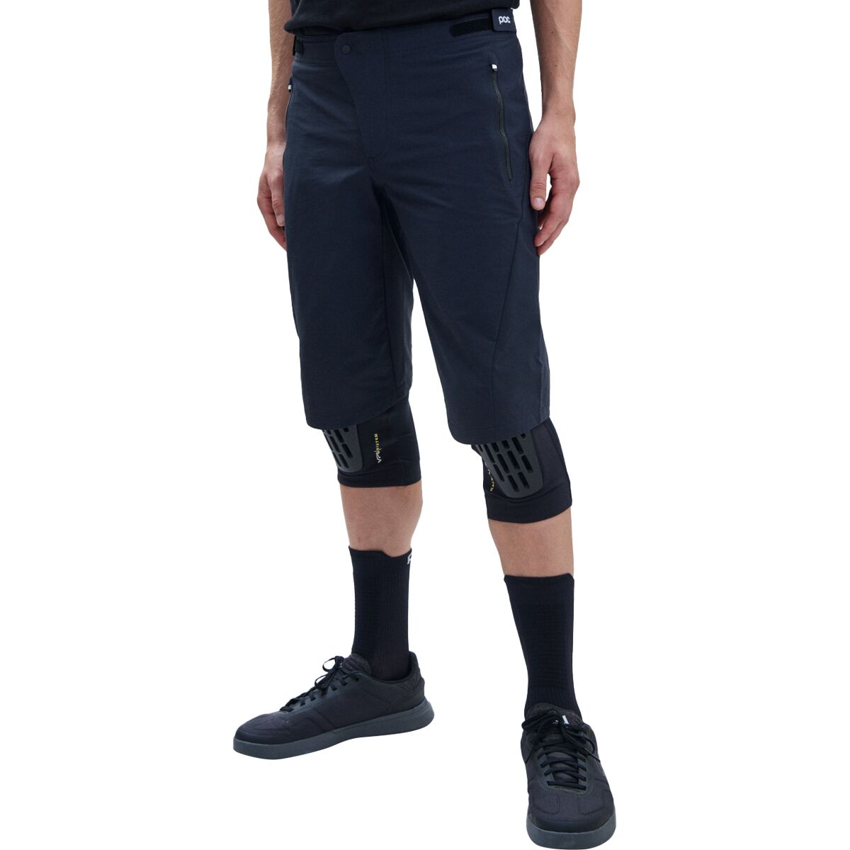 POC POC Men's Essential Enduro Short in Uranium Black - Size: Small - $60.00 at Steep and Cheap