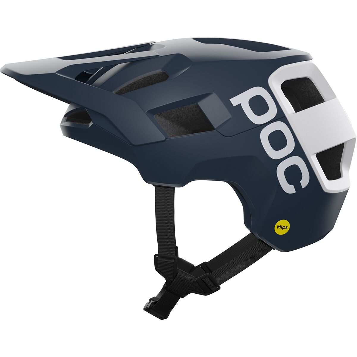 POC POC Kortal Race Mips Helmet in Apatite Navy Matt / Hydrogen White Matt - Size: 59-62cm - $180.00 at Steep and Cheap