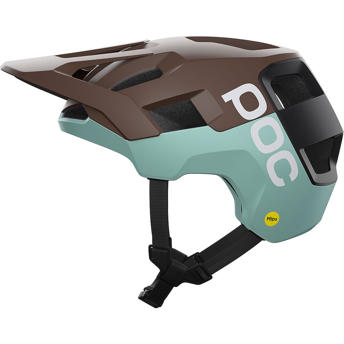 POC POC Kortal Race Mips Helmet in Bronzite Brown Matt / Lazurite Blue Matt - Size: 51-54 - $180.00 at Steep and Cheap