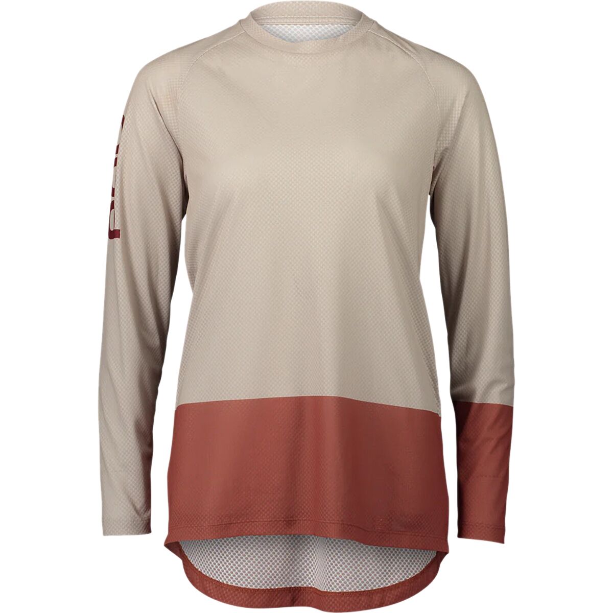 POC POC Women's MTB Pure Long-Sleeve Jersey in Himalayan Salt - Size: Medium - $44.98 at Steep and Cheap