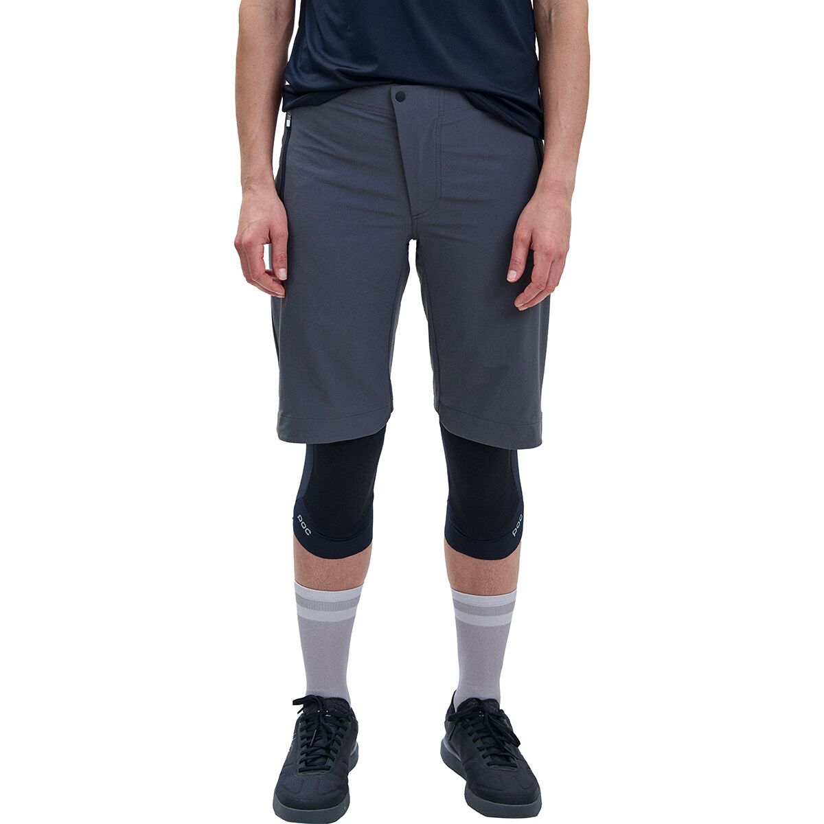 POC POC Women's Essential Enduro Short in Sylvanite Grey - Size: XS - $60.00 at Steep and Cheap