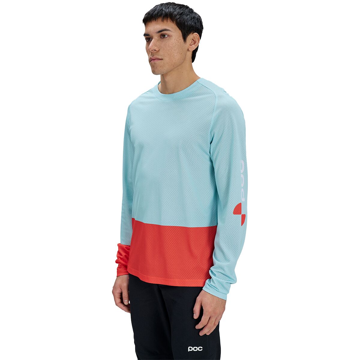 POC POC Motion Air Long-Sleeve Jersey in Lazurite Blue / Carnelian Orange - Size: Medium - $60.50 at Steep and Cheap