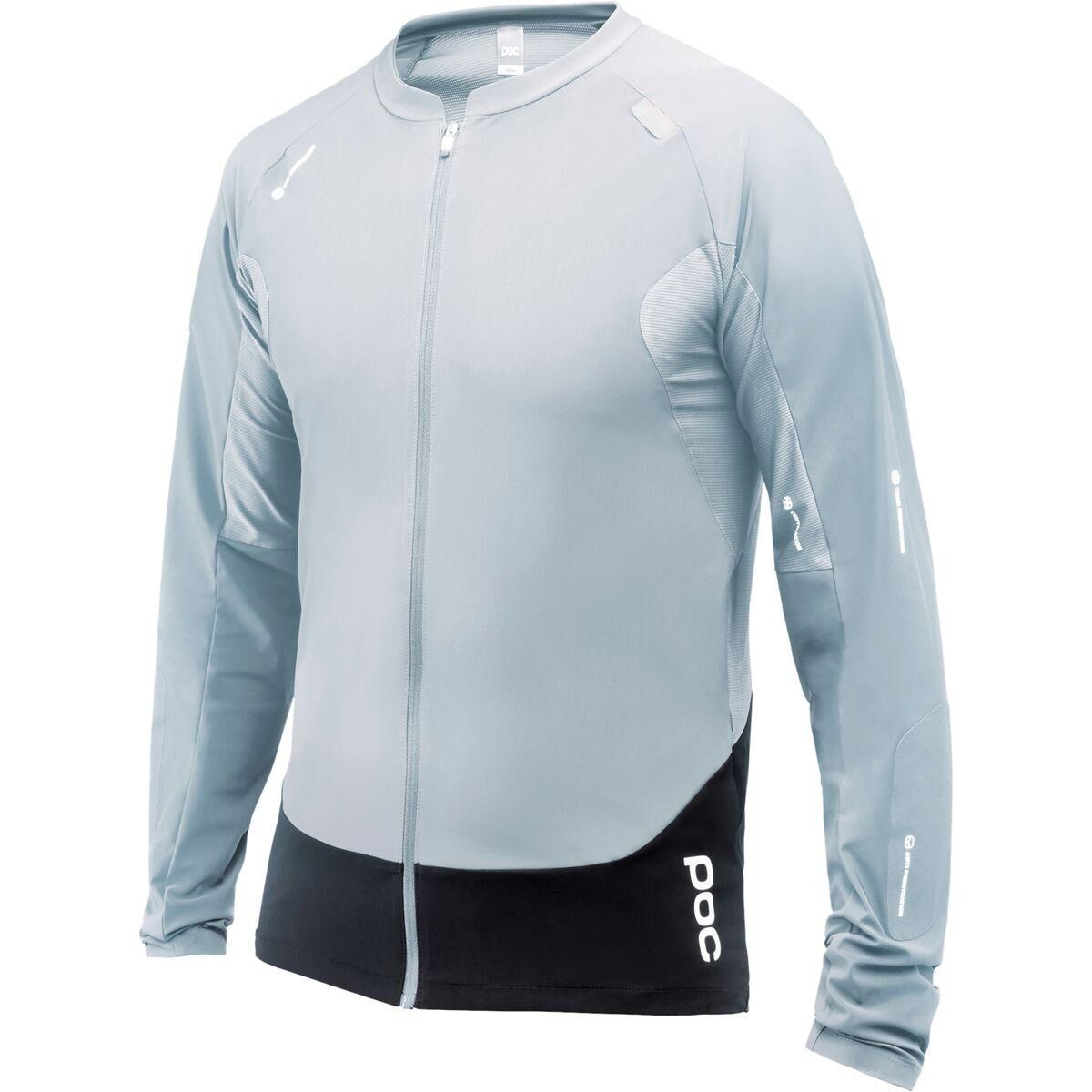 POC Men's Resistance Pro Enduro Long-Sleeve Jersey in Fenestrane Blue - Size: XS