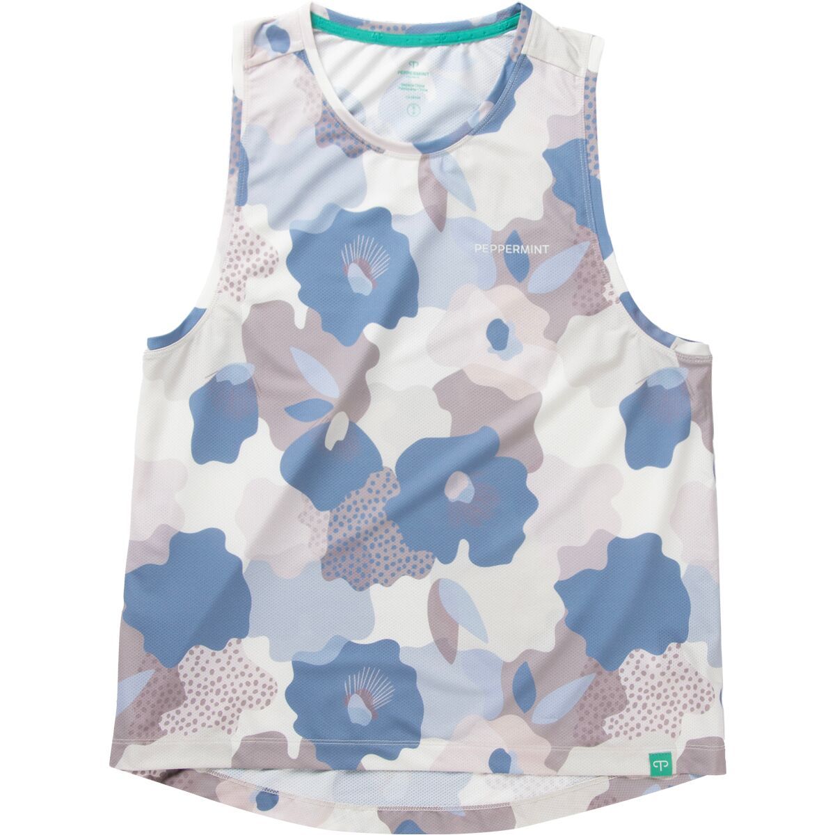 Peppermint Cycling Women's Trail Tank in Stripe Rosemary - Size: Medium