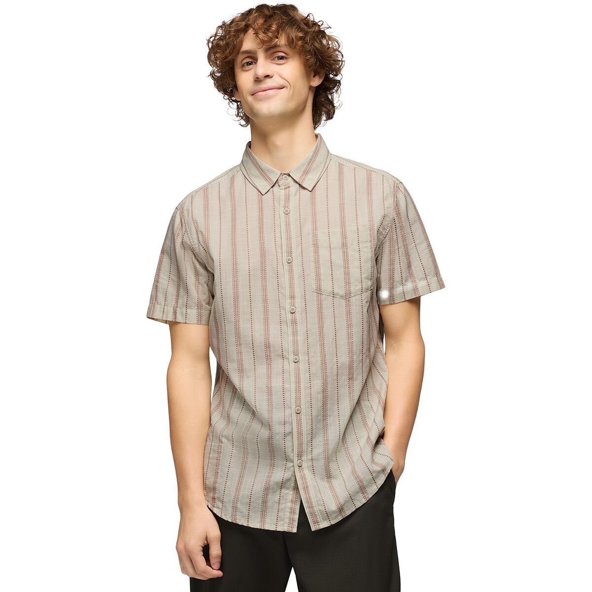 prAna Men's Groveland Shirt in Jasmine - Size: Medium