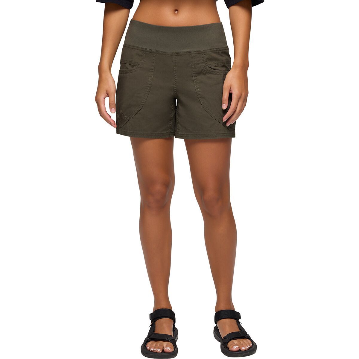 prAna Women's Kanab Short in Retro Olive - Size: XS