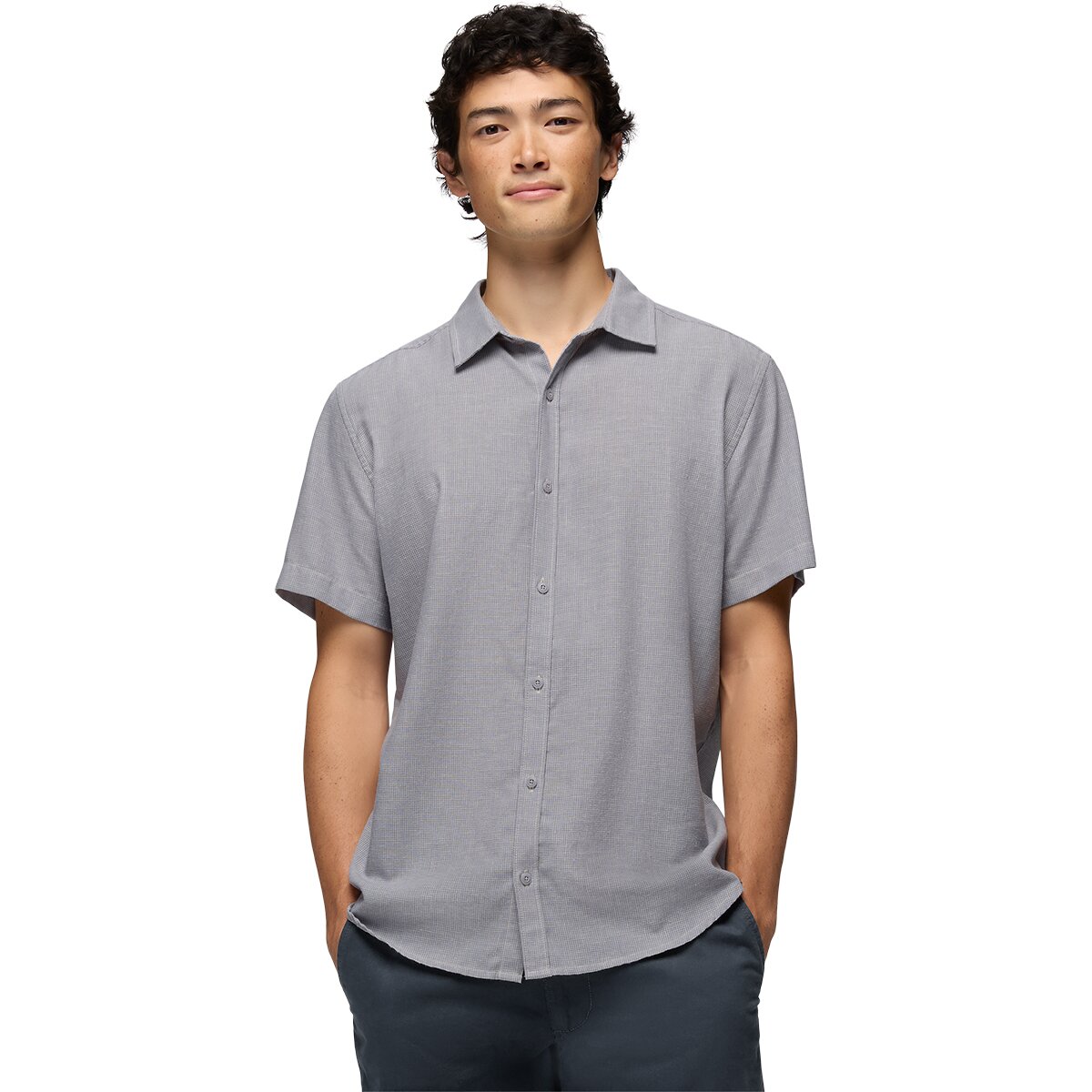 prAna Men's Lindores Shirt in Taro - Size: XXL