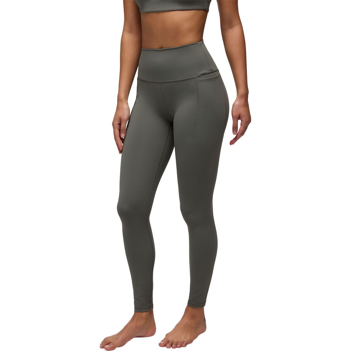prAna Women's Luxara Pocket Legging in Thyme - Size: Small