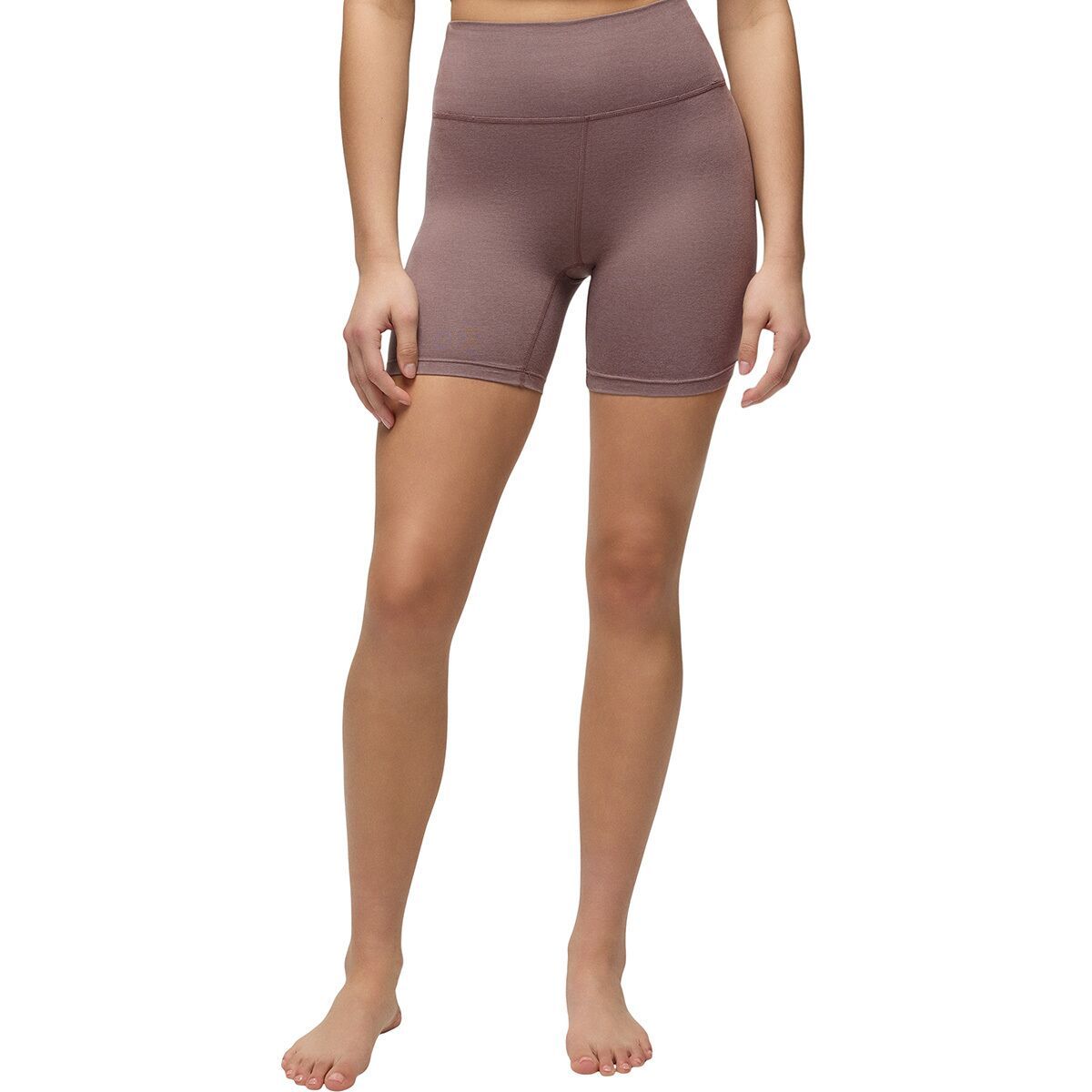 prAna Women's Heavana 6in Short in Carob Heather - Size: XL