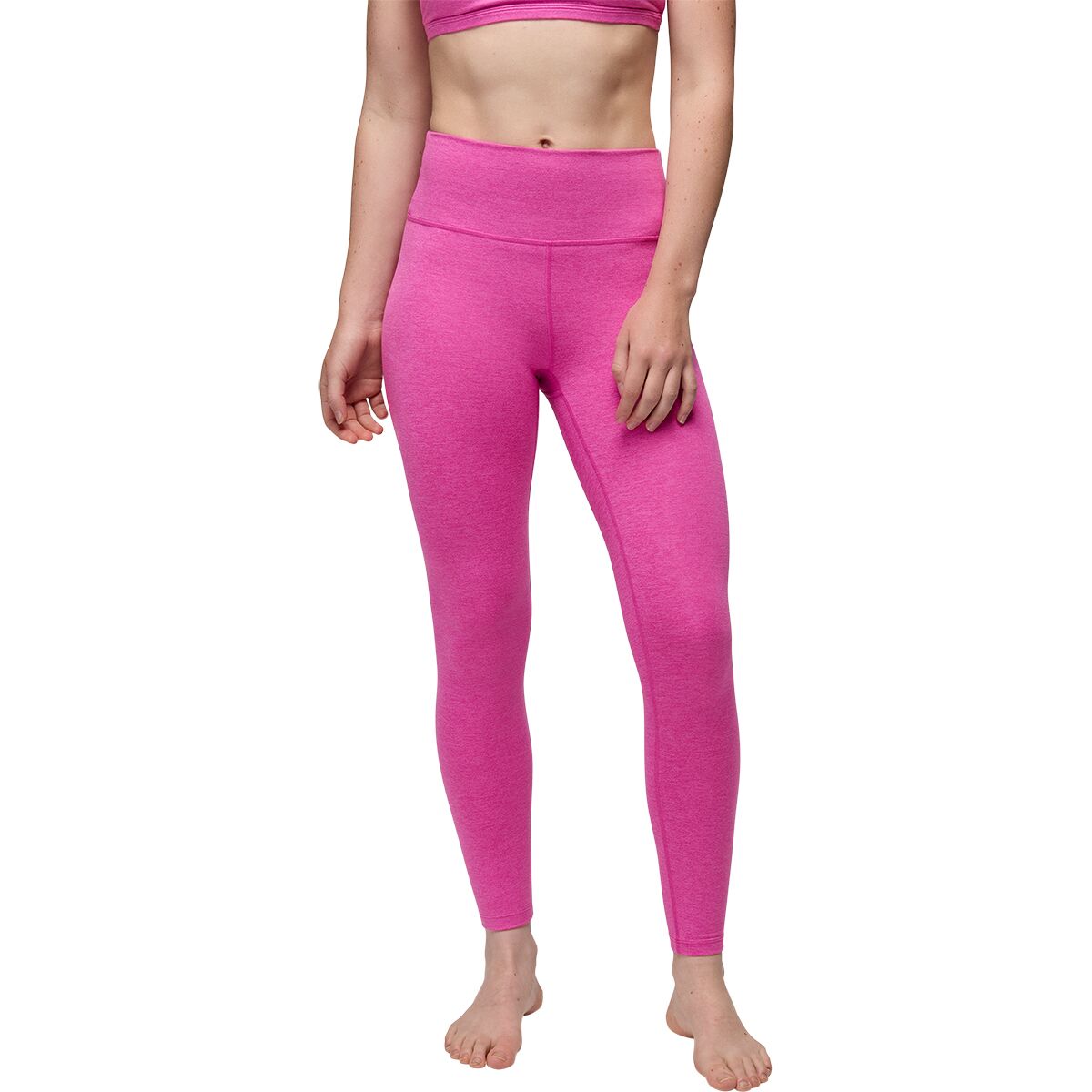 prAna Women's Heavana 7/8 Legging in Berry Beam Heather - Size: Large