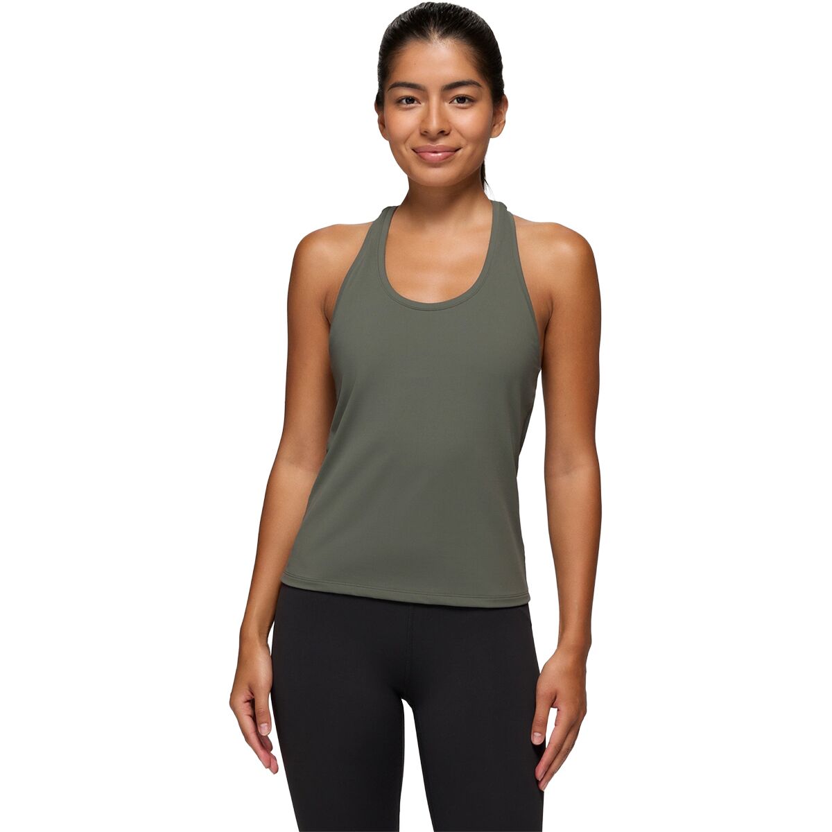 prAna Women's Luxara Racerback Tank Top in Thyme - Size: XS