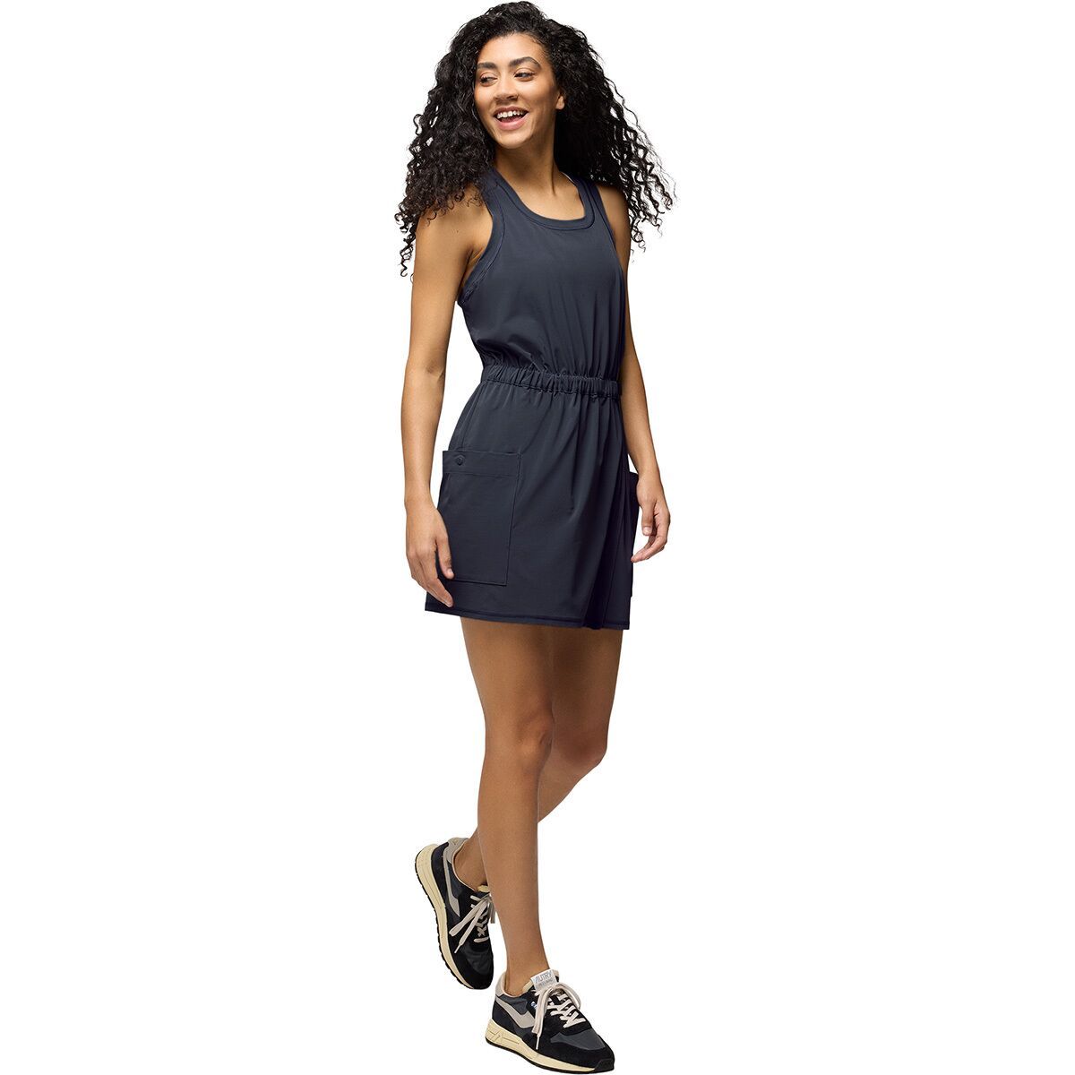 prAna Women's Railay Pocket Dress in Thundercloud - Size: XL