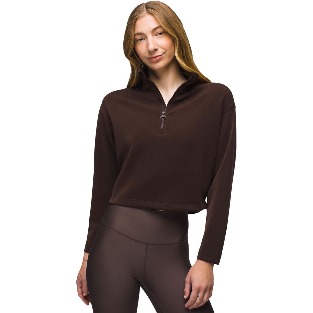 prAna Women's Shea 1/2-Zip Top in Luminous - Size: XL