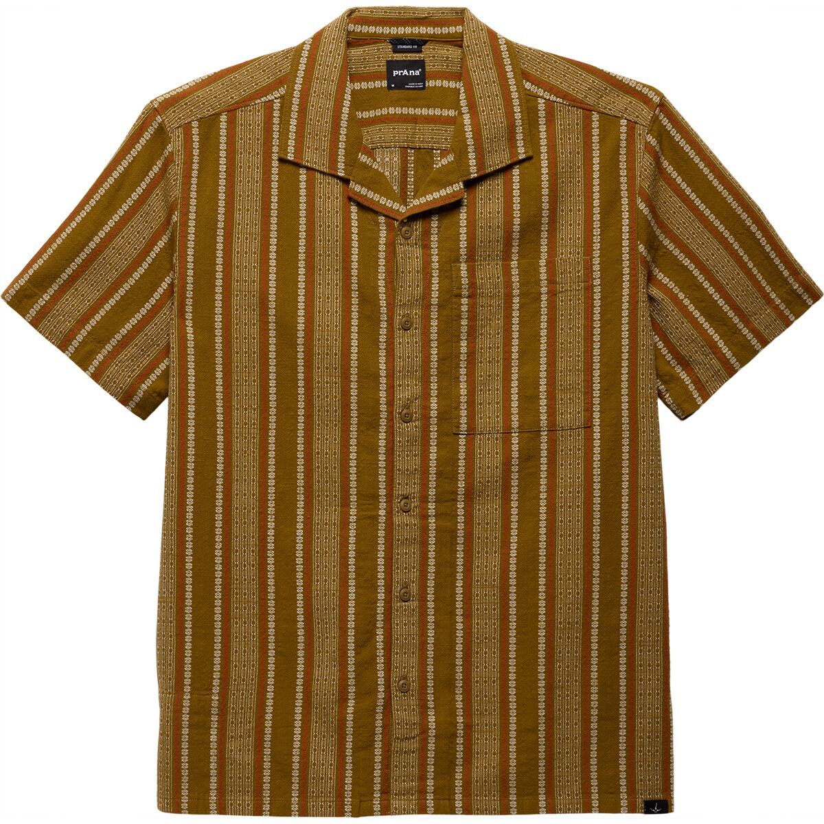 prAna Mantra Heritage Shirt in Retro Olive - Size: Small