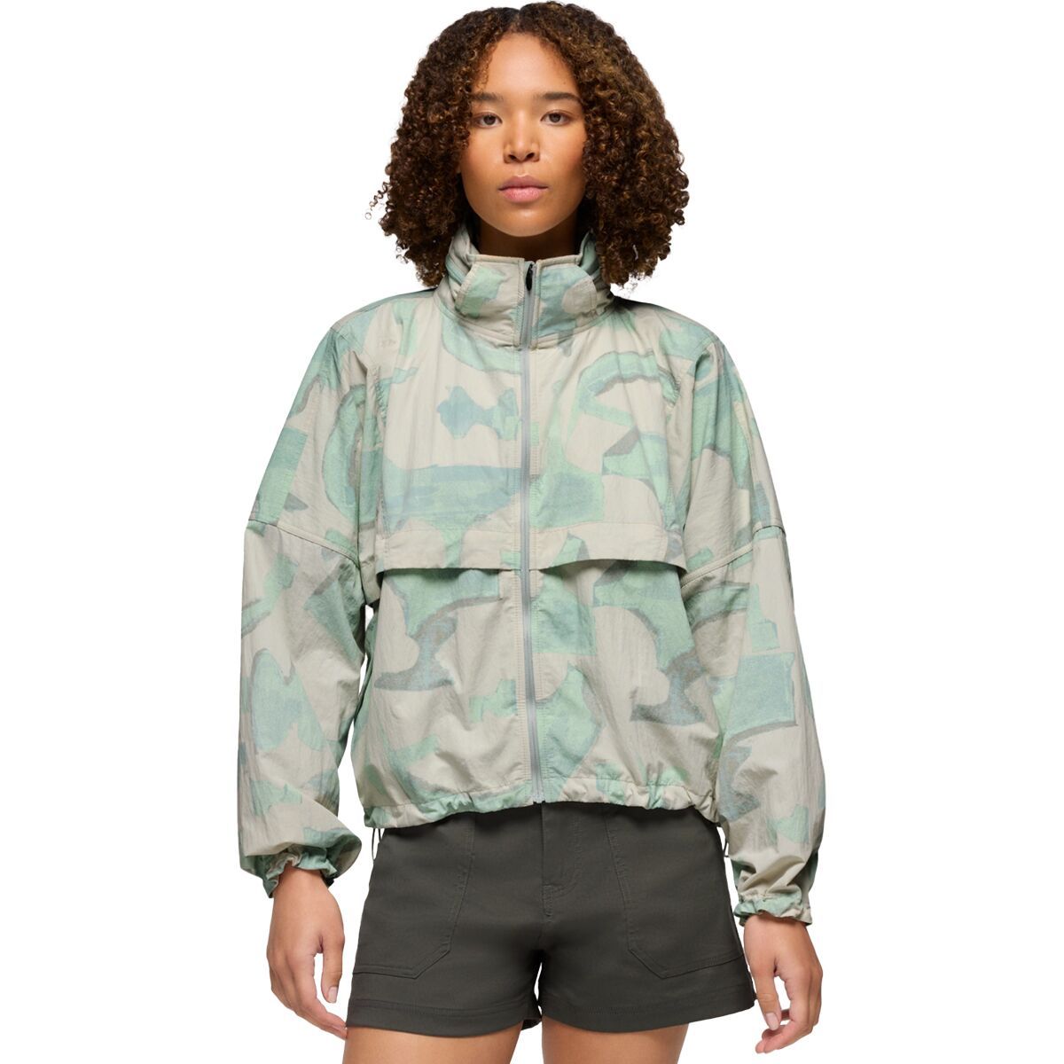 prAna Women's Encinitas Windbreaker in Black - Size: XL