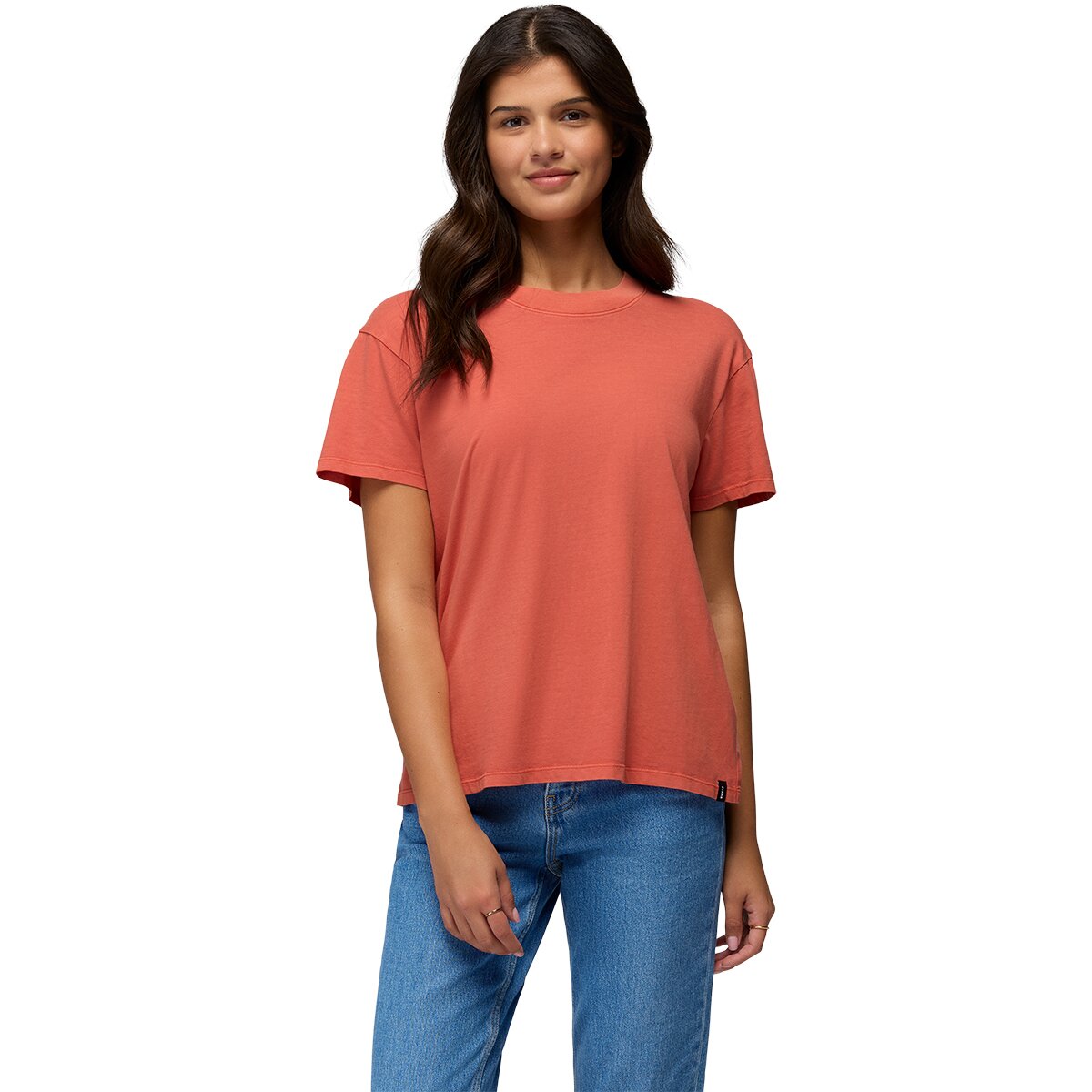 Prana prAna Women's Everyday T-Shirt in Lychee - Size: XS - $20.90 at SteepandCheap.com