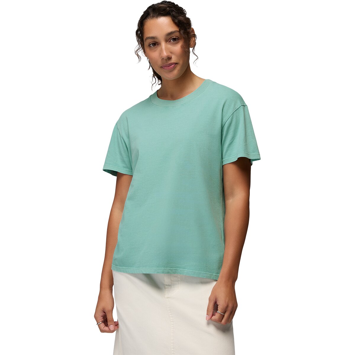 prAna Women's Everyday T-Shirt in Sea Glass - Size: XS