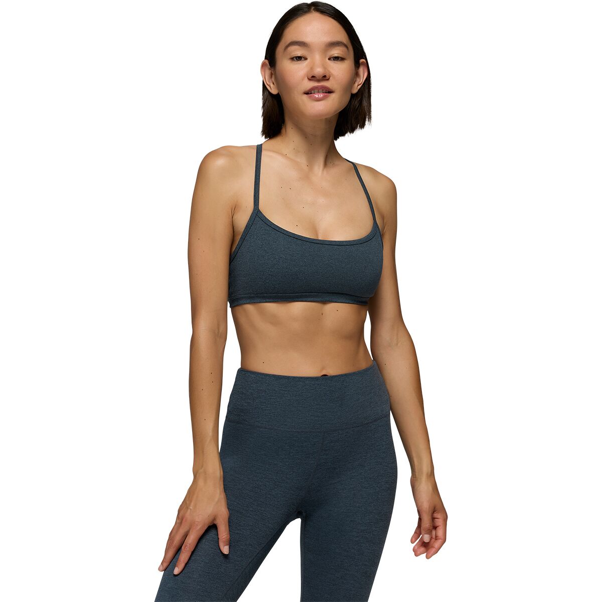 prAna Women's Heavana Every Minute Bra in Stormy Night Heather - Size: Small