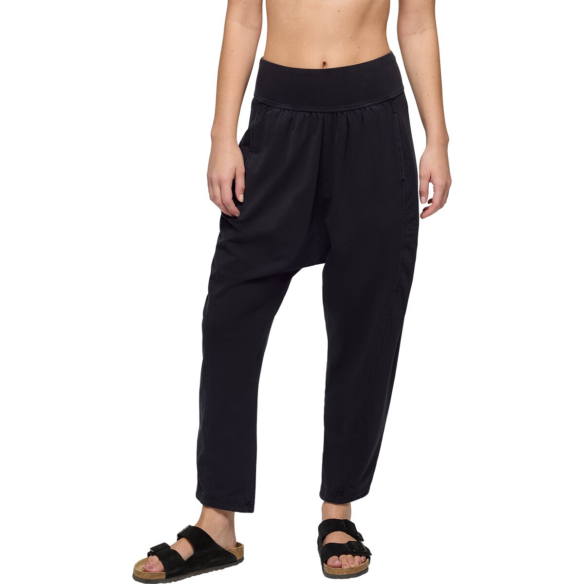prAna Women's Mindful Movement Harem Pant in Black - Size: Large