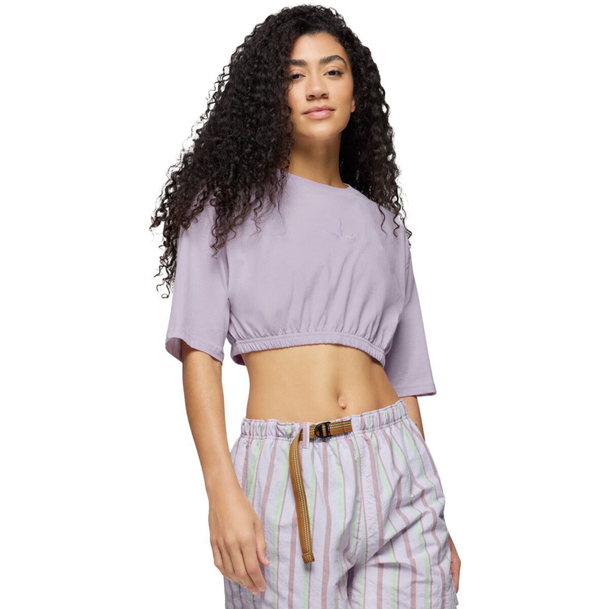prAna Women's Ninety Three Cinch T-Shirt in Almond - Size: XS
