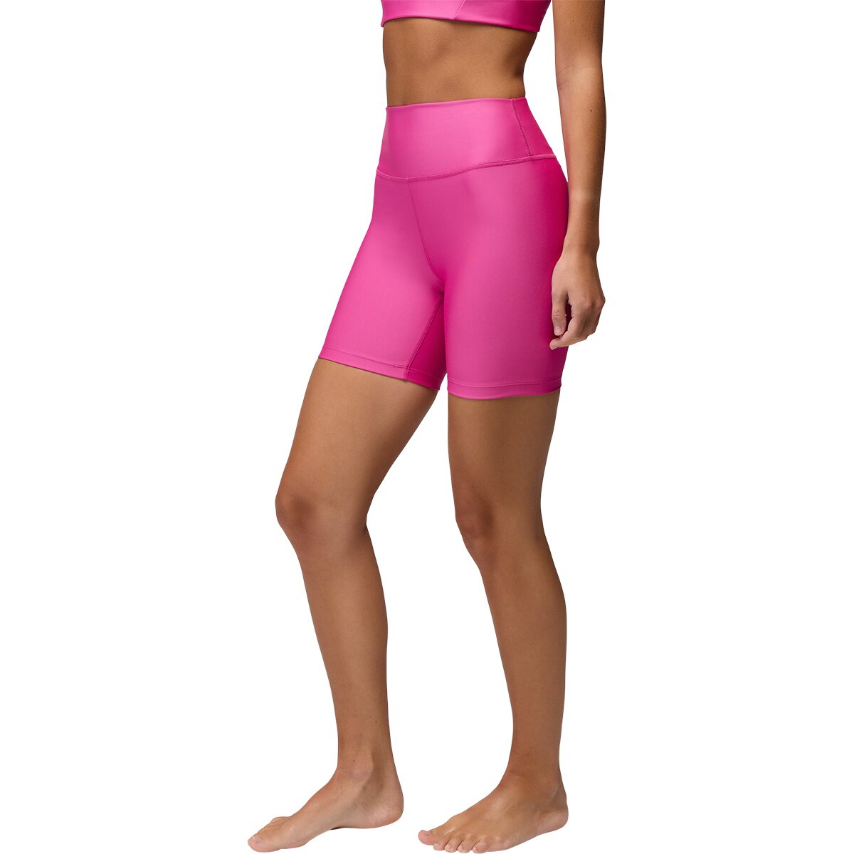 prAna Women's Sculpt Bike Short in Berry Beam - Size: Large