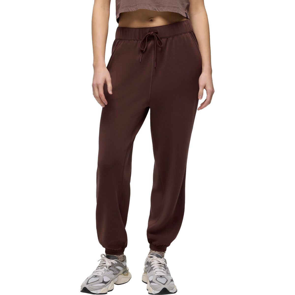 prAna Women's Shea High Rise Jogger in Mocha - Size: Small