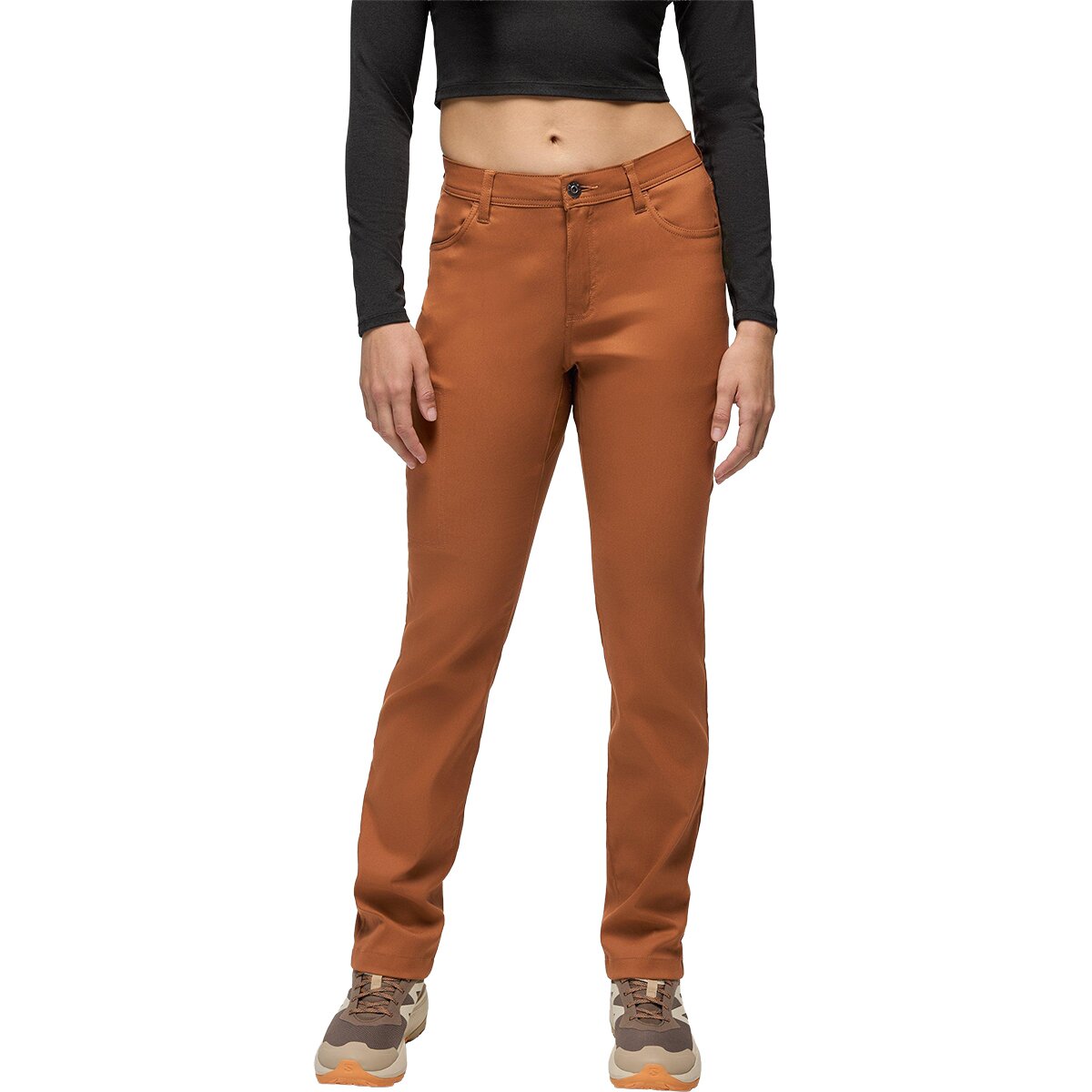 prAna Women's Stretch Zion Halle Pant in Tawny - Size: 6x34
