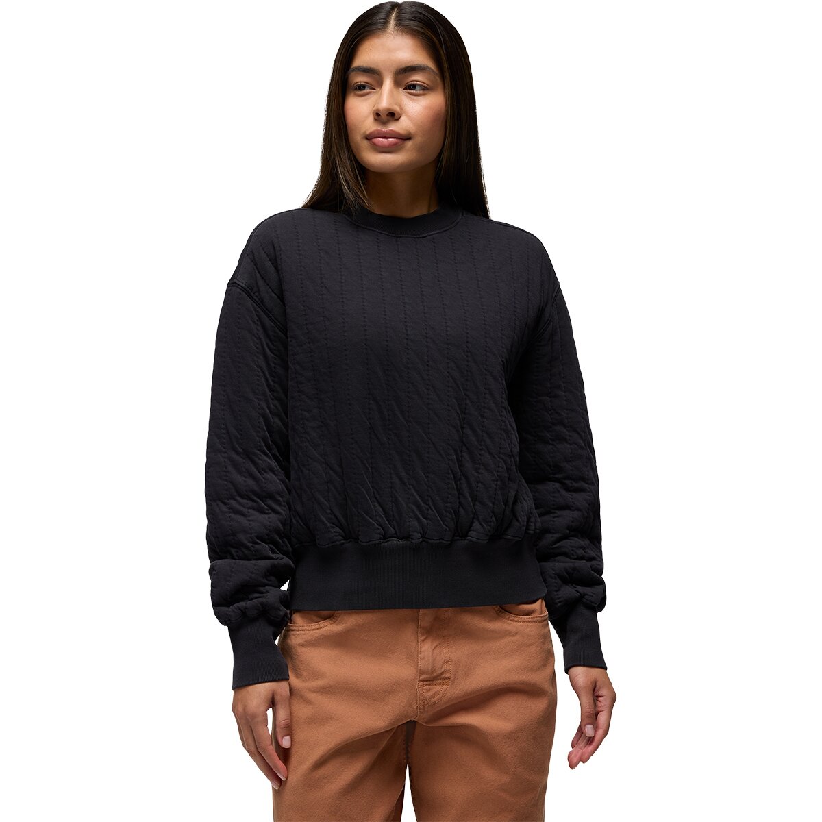 prAna Women's Cedar and Sage Pullover in Black - Size: Medium