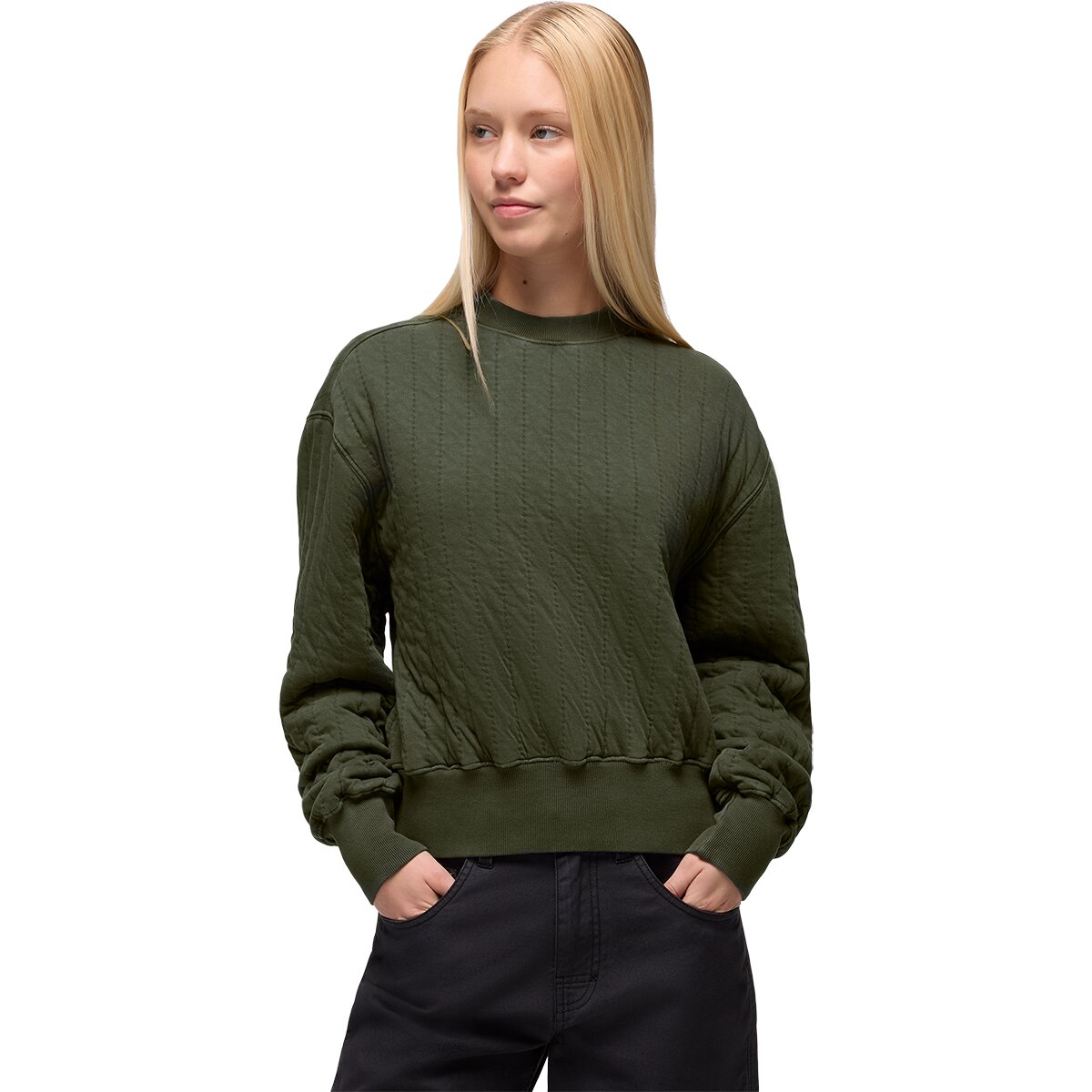 prAna prAna Women's Cedar and Sage Pullover in Spruce - Size: XS - $58.77 at Steep and Cheap