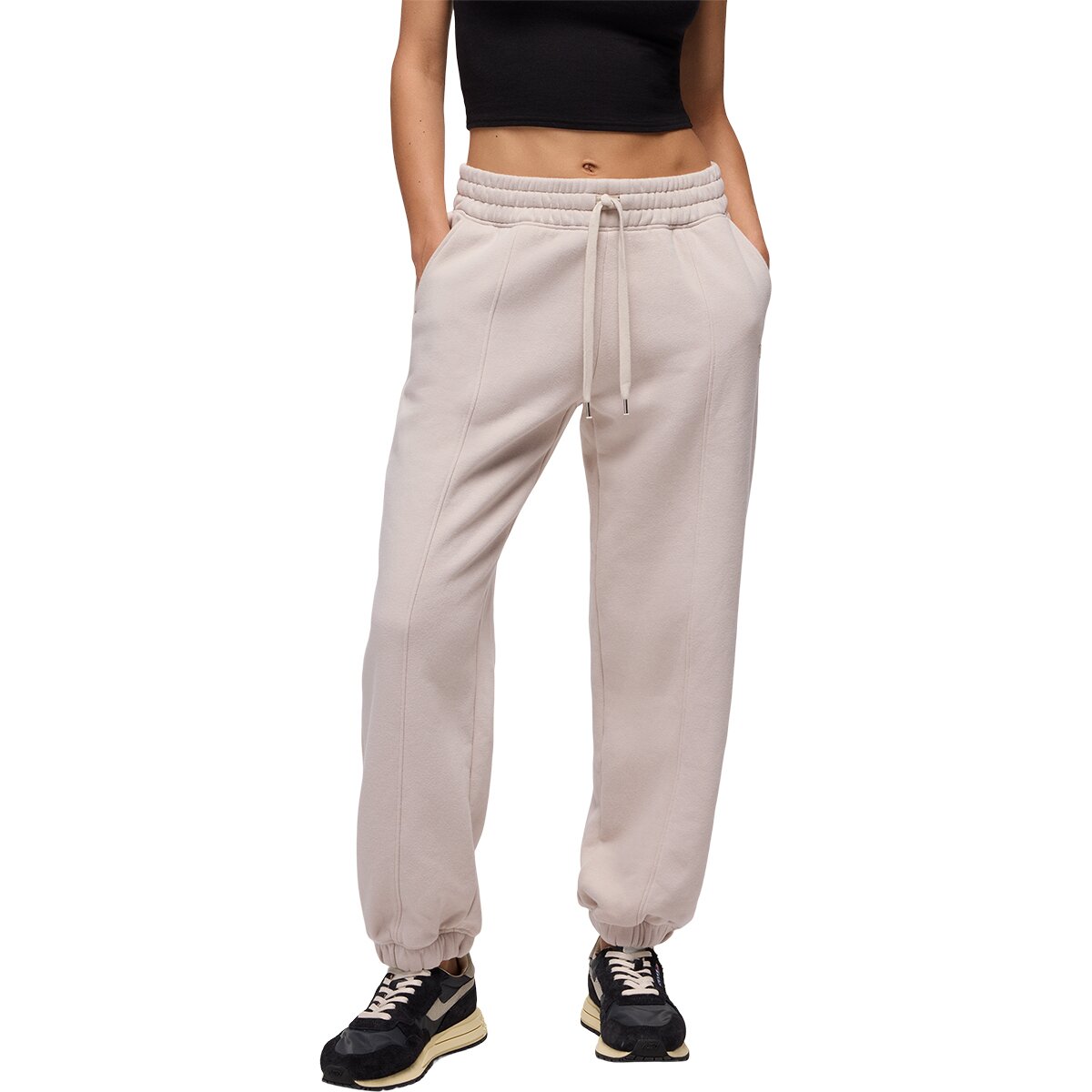prAna Women's DreamFleece Sweatpant in Almond - Size: XS