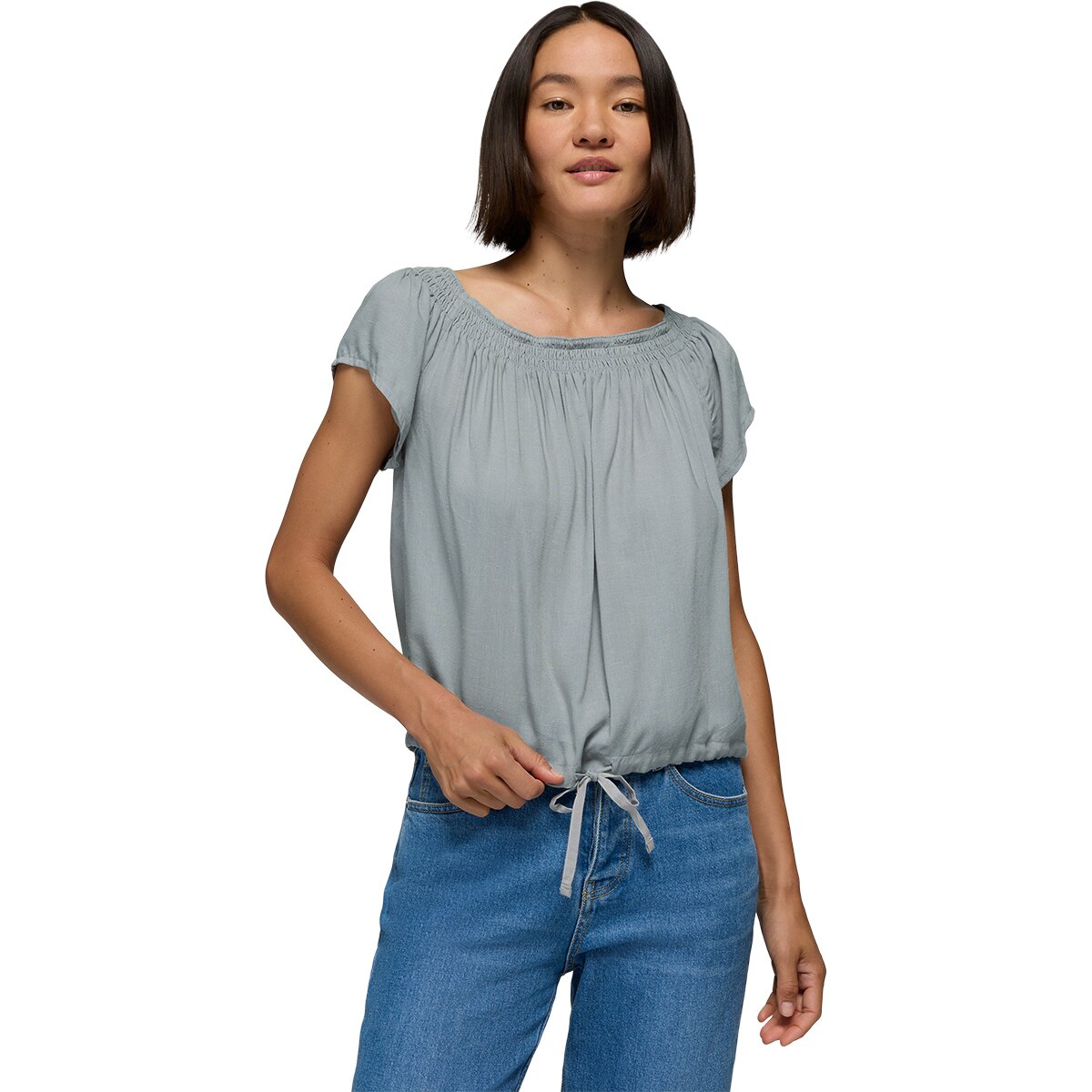 prAna Women's Laguna Heights Top in Quarry - Size: Small