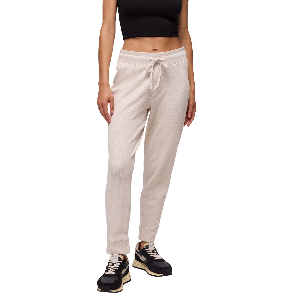 prAna Women's Touchstone Jogger in Oatmeal Heather - Size: XS