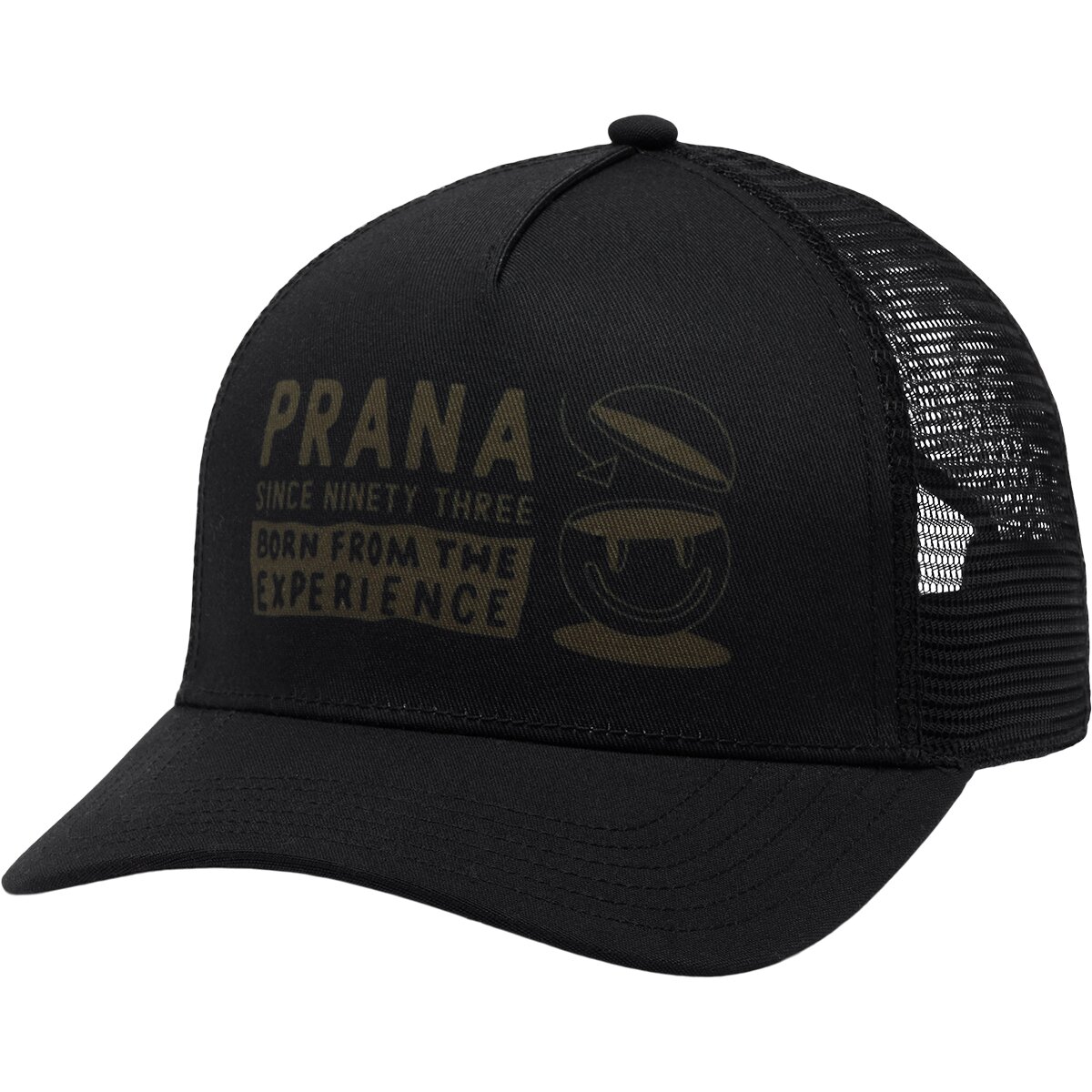 prAna Desert Road Trucker Hat in Black Inside