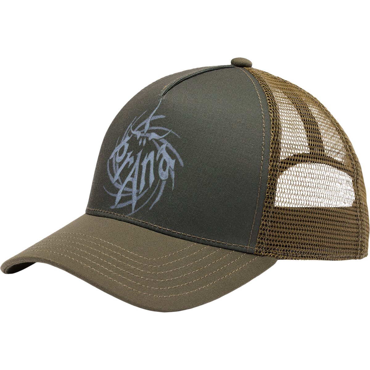 prAna prAna Desert Road Trucker Hat in Cargo Green Universe - $22.80 at Steep and Cheap