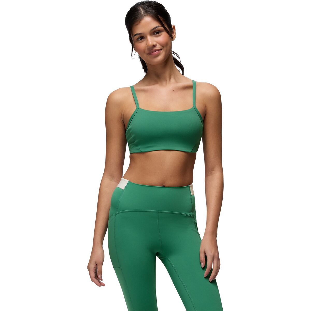 prAna Women's Luxara Balance Bra in Jade - Size: XS