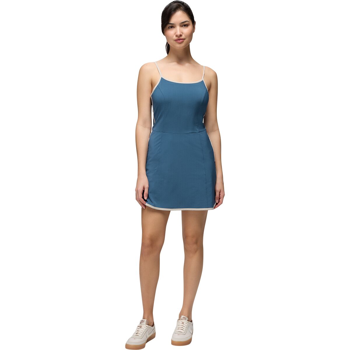 prAna Women's Railay Scallop Dress in Bluff Blue - Size: XS