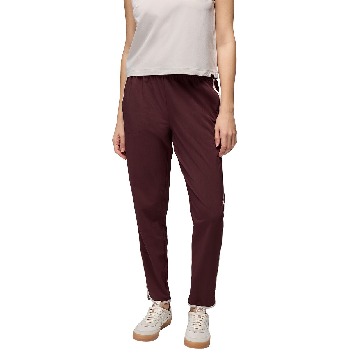 prAna Women's Railay Scallop Pant in Cacao - Size: Medium