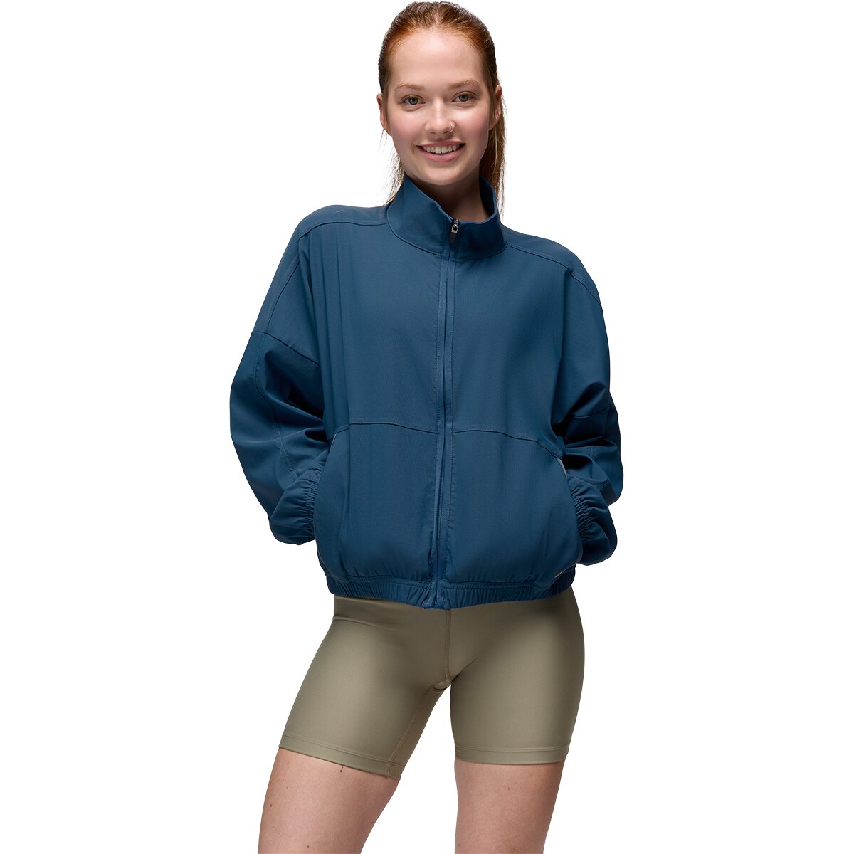 prAna prAna Women's Send Off Full-Zip Hoodie in Bluff Blue - Size: Small - $76.67 at Steep and Cheap