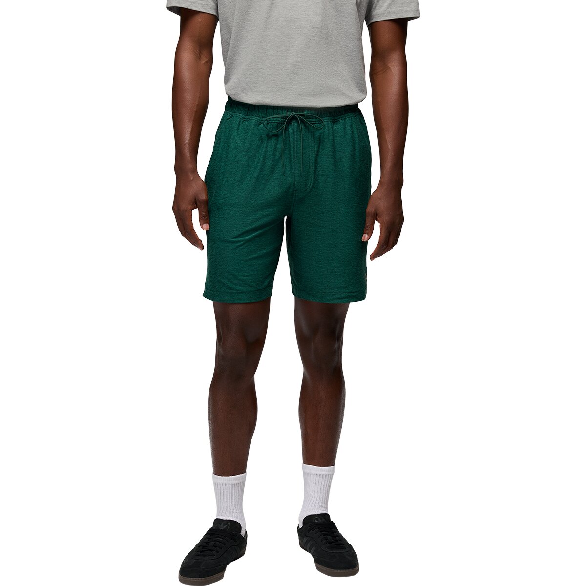prAna Men's Altitude Tracker LT Short in Root Green Heather - Size: XL