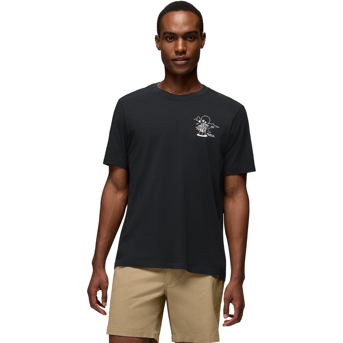 Prana prAna Men's Everyday Homeostasis T-Shirt in Black - Size: Small - $26.40 at SteepandCheap.com