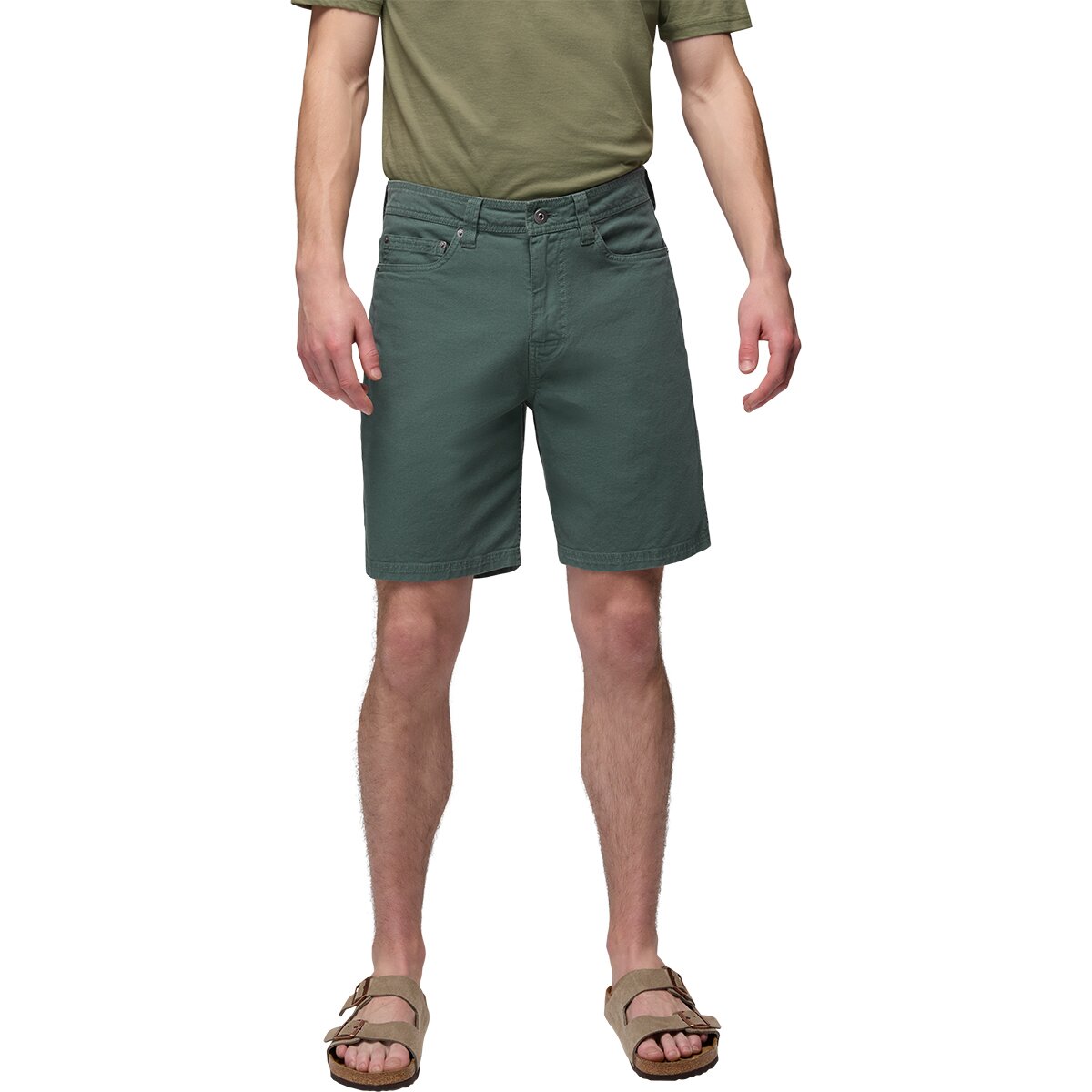 prAna Men's Rock Ridge 9in Short in Grey Blue - Size: 38