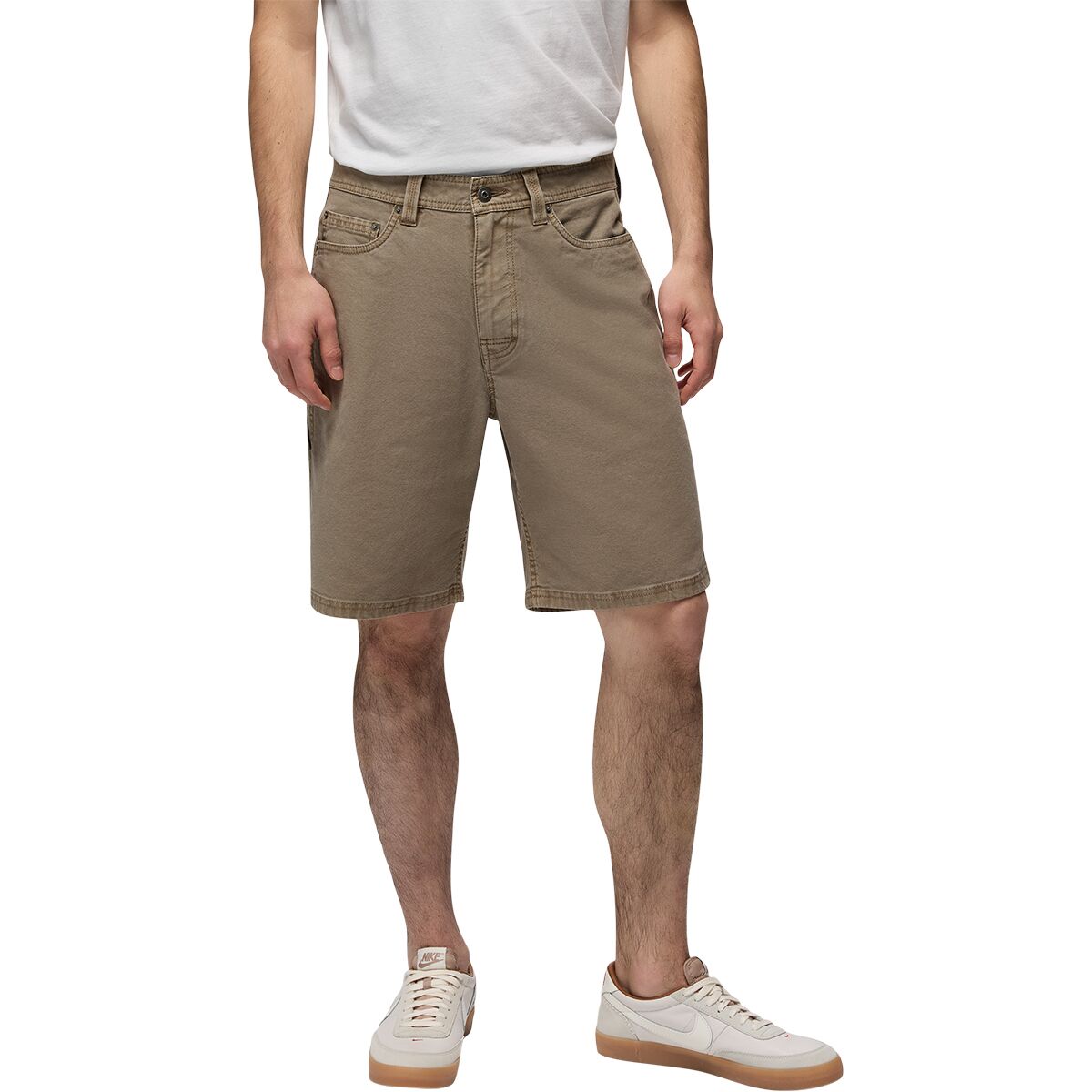 prAna Men's Rock Ridge 9in Short in Mud - Size: 33