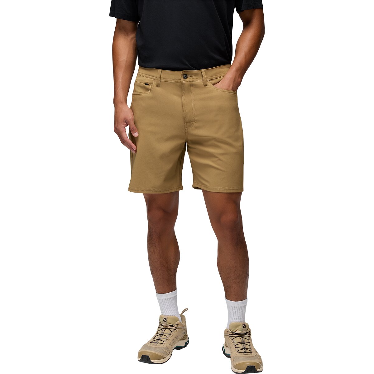 prAna Men's Wonderland Rocks 9in Short in Nomad - Size: 28