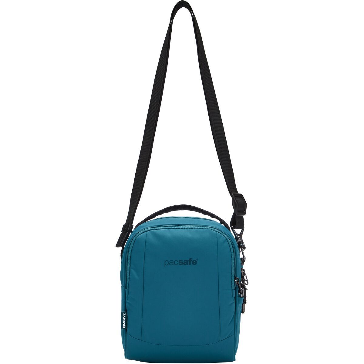 Pacsafe Metrosafe LS100 Econyl Crossbody Bag in Tidal Teal