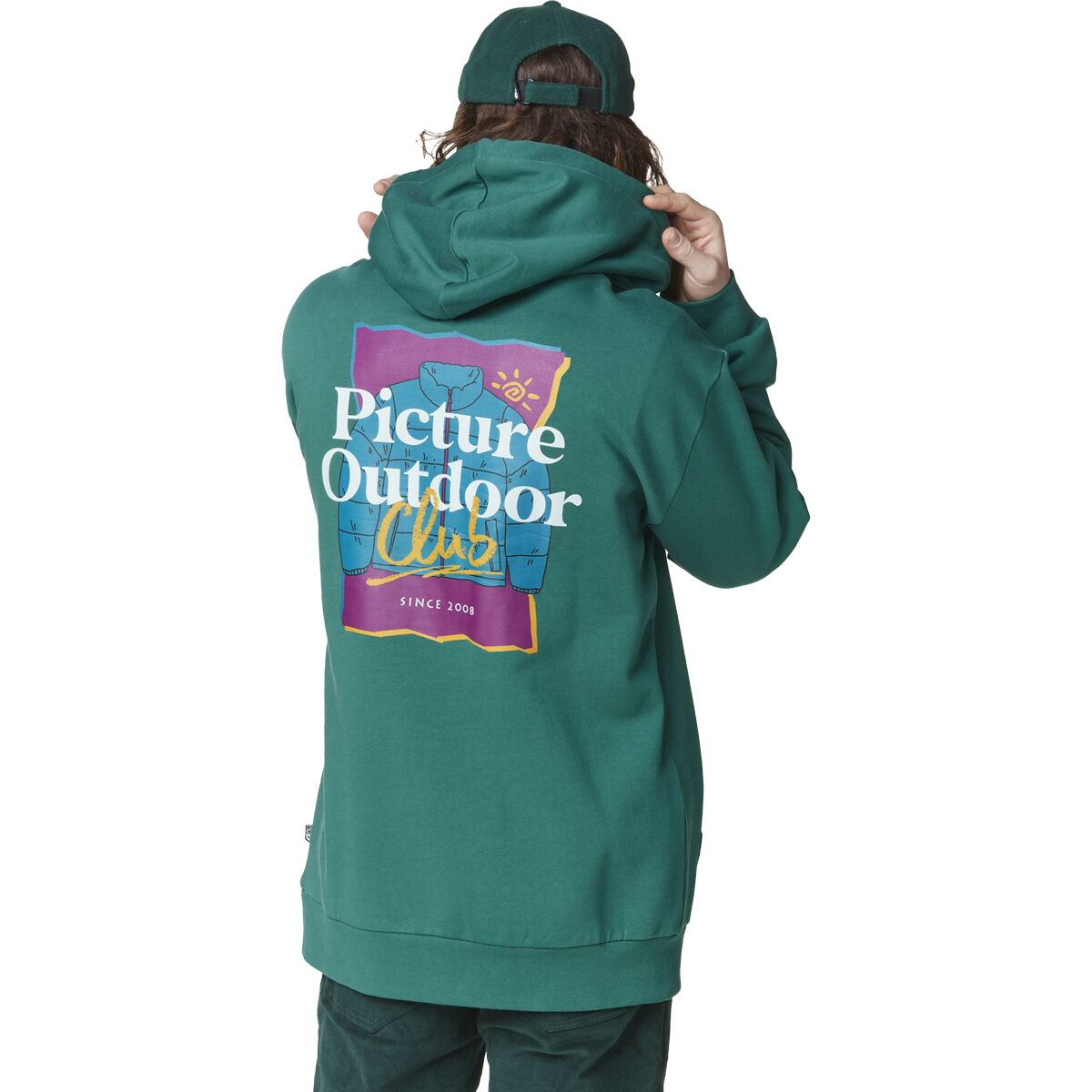 Picture Organic Picture Organic Men's Ramapo Hoodie in Bayberry - Size: Medium - $54.98 at Steep and Cheap